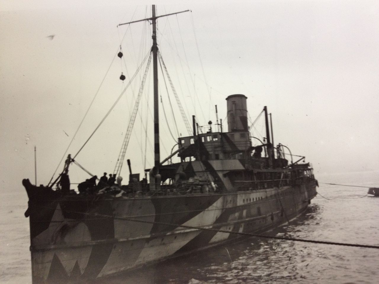 Peel Castle in war service