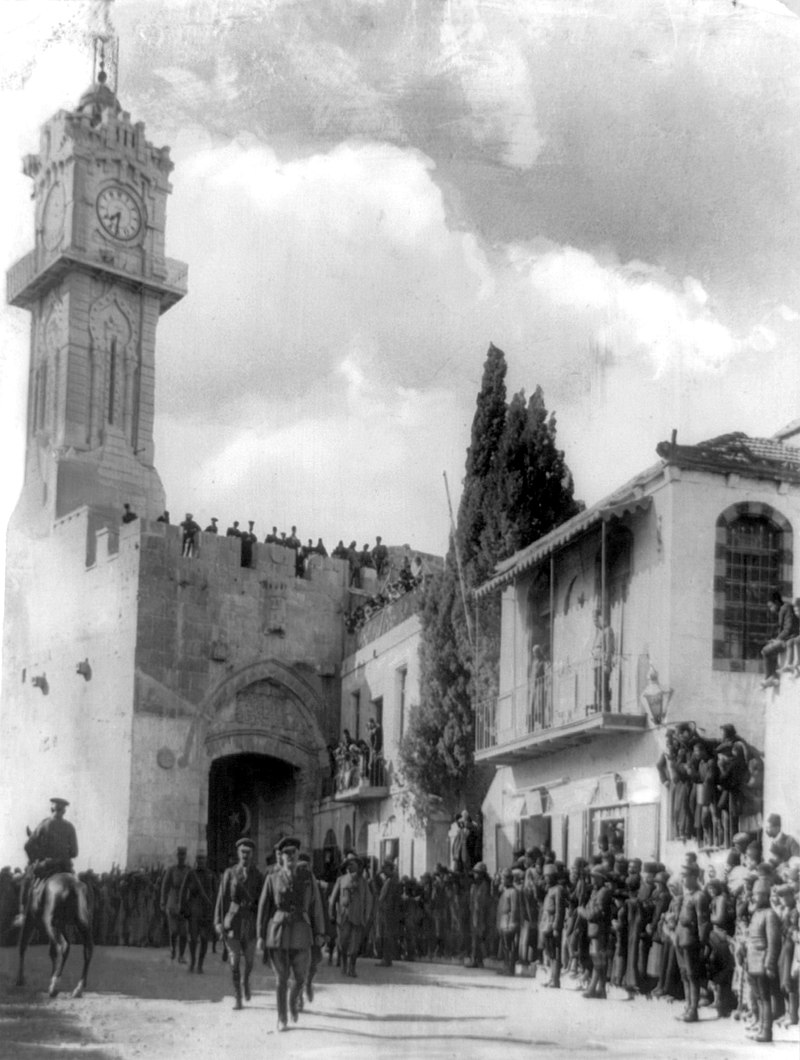 Allenby enters Jerusalem 1917