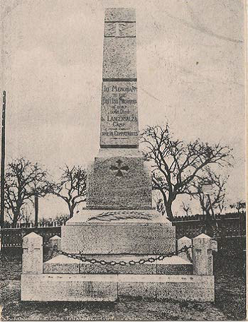 Memorial stone